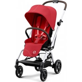 Cybex Eezy S Twist + 2 -  vaikiškas vežimėlis | SLV Hibiscus Red