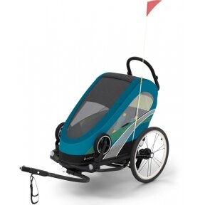 "Cybex Sport Zeno Bike" - dviračių priekaba, sportinis vežimėlis | Maliblue