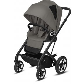 Cybex Talos S Lux - daugiafunkcinis vežimėlis, komplektas 2in1 su galimybe 3w1 | BLK Soho Grey