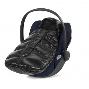 "Cybex Winter Footmuff Mini" - žieminis miegmaišis ant automobilio sėdynės | Deep Black