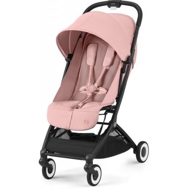 Cybex Orfeo - sportinis vežimelis-skėtukas kelionei lėktuvu | BLK Candy Pink