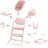Cybex Lemo 2 - maitinimo kėdutė nuo gimimo, rinkinys 4in1+ Stand Bouncer | Pearl Pink