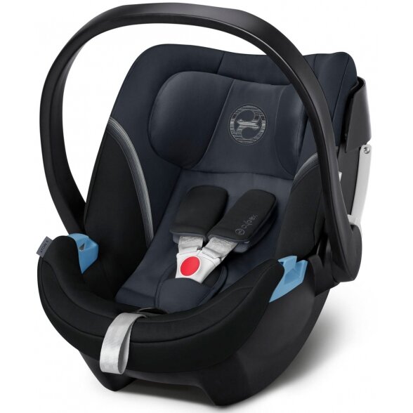 Cybex Aton 5 - automobilinė kėdutė ~0-13 kg, komplektas su ISOFIX baze | Granite Black 1