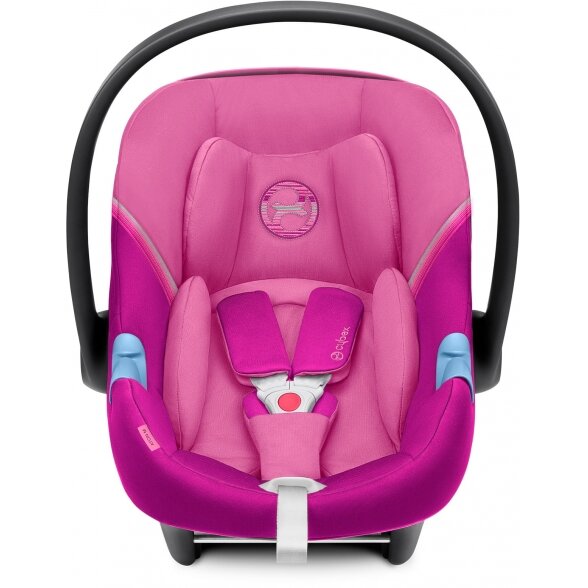 "Cybex Aton M i-Size" automobilinė kėdutė ~0-13 kg | Magnolija Pink 2