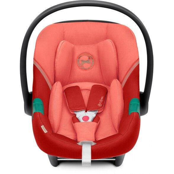 "Cybex Aton S2 i-Size" automobilinė kėdutė 0-13 kg | Hibiscus Red 1