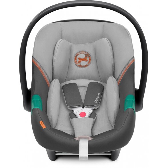 "Cybex Aton S2 i-Size" automobilinė kėdutė 0-13 kg | Lava Grey 2