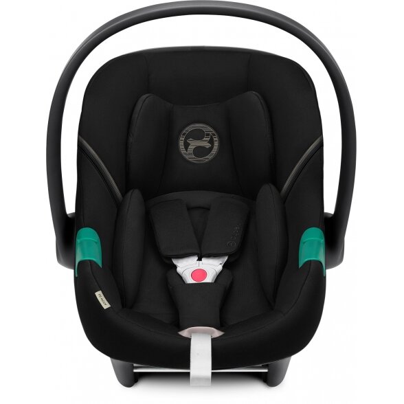 "Cybex Aton S2 i-Size" automobilinė kėdutė 0-13 kg | Moon Black 1