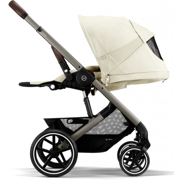 Cybex Balios S Lux 2.0 vaikiškas vežimėlis | TPE Seashell Beige 2