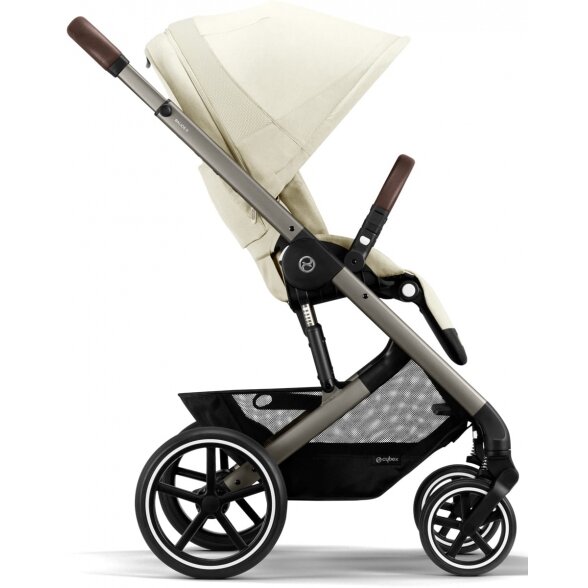 Cybex Balios S Lux 2.0 vaikiškas vežimėlis | TPE Seashell Beige 5