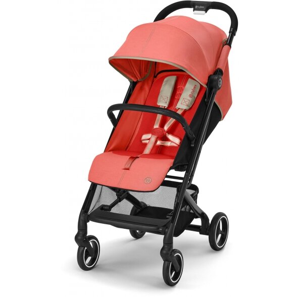 Cybex Beezy 2.0 - sportinis vežimėlis | Hibiscus Red