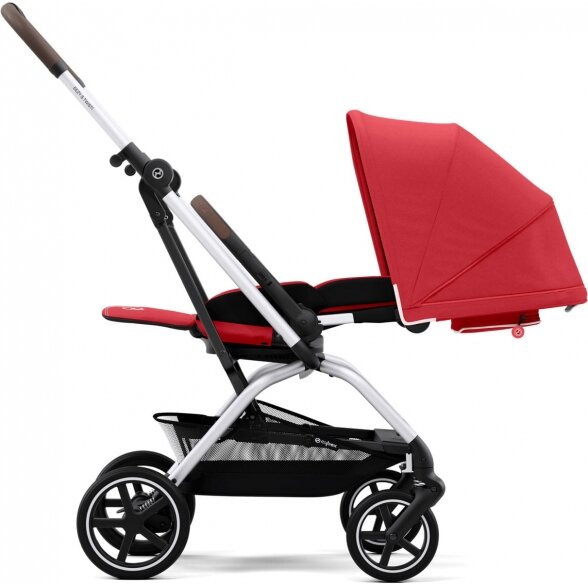 Cybex Eezy S Twist + 2 -  vaikiškas vežimėlis | SLV Hibiscus Red 1