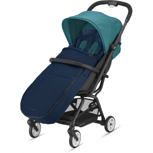 "Cybex Gold Footmuff" - miegmaišis vaikiškam vežimėliui | Soho Grey 10