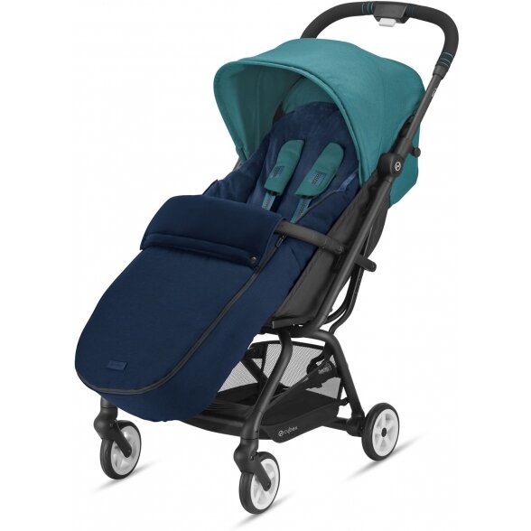 "Cybex Gold Footmuff" - miegmaišis vaikiškam vežimėliui | Soho Grey 11