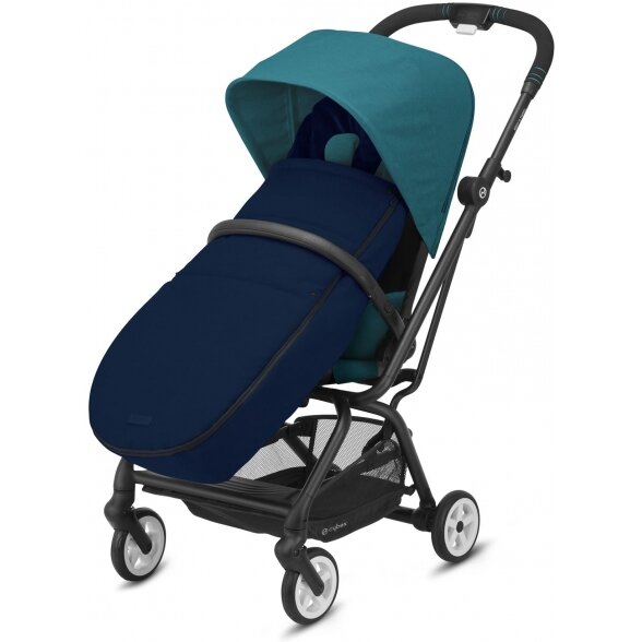 "Cybex Gold Footmuff" - miegmaišis vaikiškam vežimėliui | Soho Grey 12