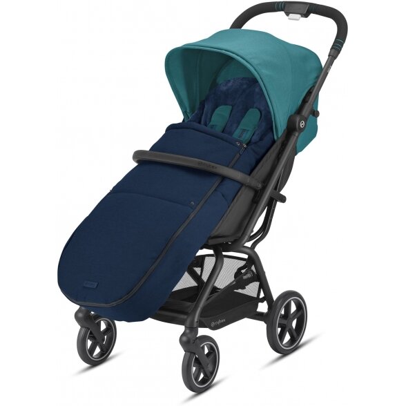 "Cybex Gold Footmuff" - miegmaišis vaikiškam vežimėliui | Soho Grey 4