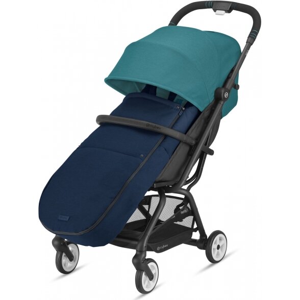 "Cybex Gold Footmuff" - miegmaišis vaikiškam vežimėliui | Soho Grey 9