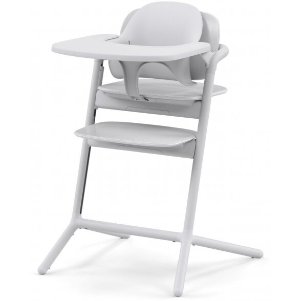 Cybex Lemo 2 - maitinimo kėdutė nuo gimimo, rinkinys 4in1 + Stand Bouncer|  All White 1