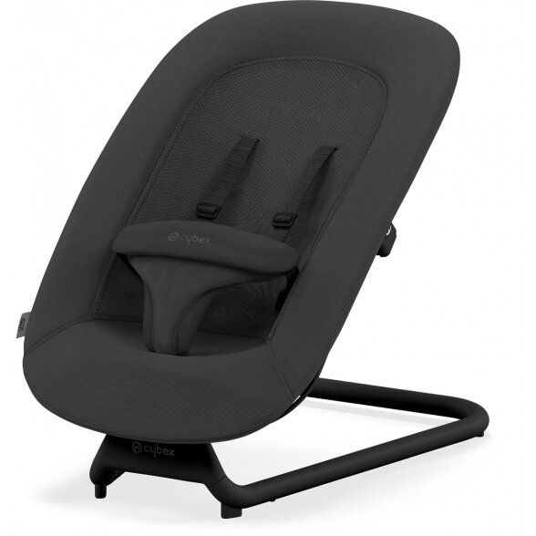 "Cybex Lemo 2.0 Bouncer" - kūdikių gultukas | Stunning black  1