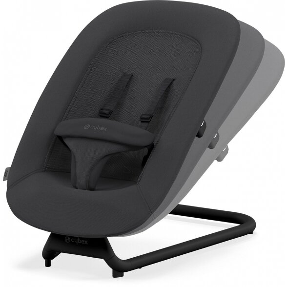 "Cybex Lemo 2.0 Bouncer" - kūdikių gultukas | Stunning black  5