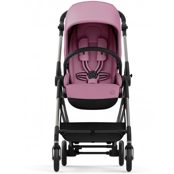 Cybex Melio 2.0 vaikiškas vežimėlis | Magnolija Pink 2