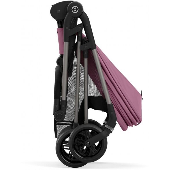 Cybex Melio 2.0 vaikiškas vežimėlis | Magnolija Pink 6