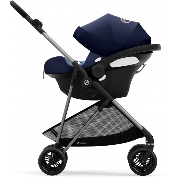 Cybex Melio - daugiafunkcinis vežimėlis, "2-in-1" komplektas su galimybe "3-in-1" | Navy Blue 6