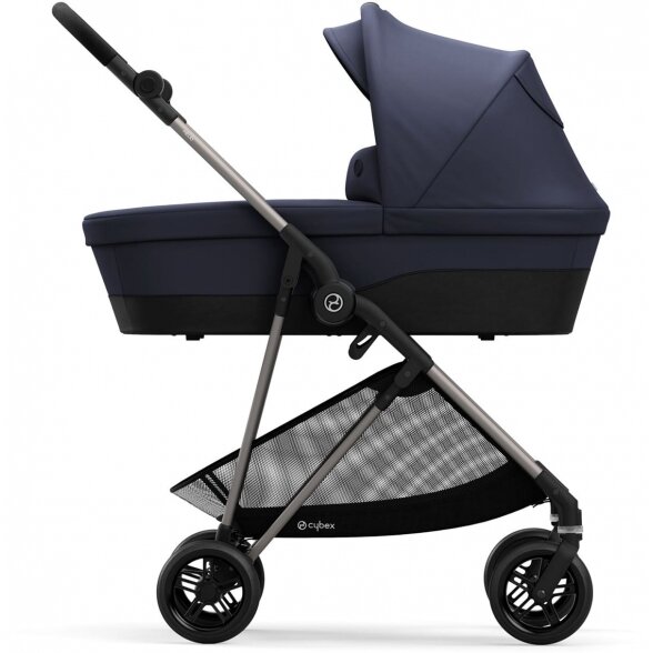 Cybex Melio - daugiafunkcinis vežimėlis, "2-in-1" komplektas su galimybe "3-in-1" | Navy Blue 8