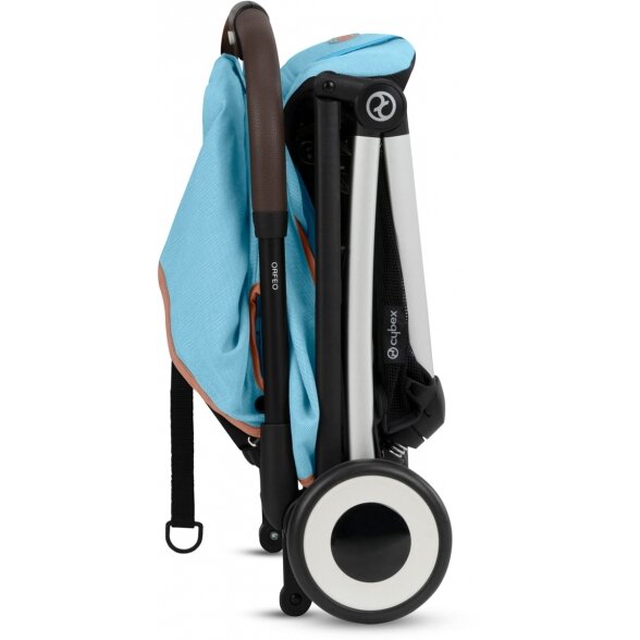 Cybex Orfeo - sportinis vežimelis-skėtukas kelionei lėktuvu | Beach Blue 3