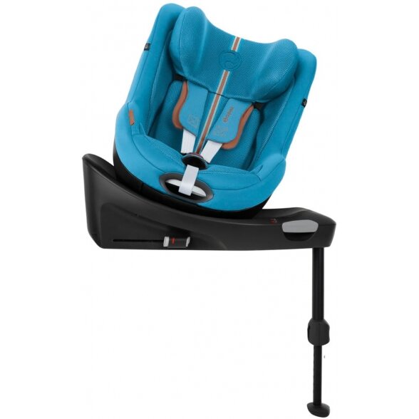 Cybex Sirona Gi i-Size - pasukama automobilinė kėdutė 360­° ~ 0-18 kg | PLUS Beach Blue 2