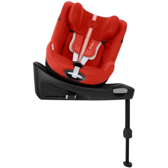 Cybex Sirona Gi i-Size - pasukama automobilinė kėdutė 360­° ~ 0-18 kg | PLUS Hibiscus Red 2