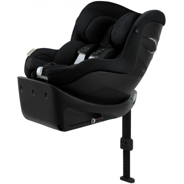 Cybex Sirona Gi i-Size - pasukama automobilinė kėdutė 360­° ~ 0-18 kg | PLUS Moon Black