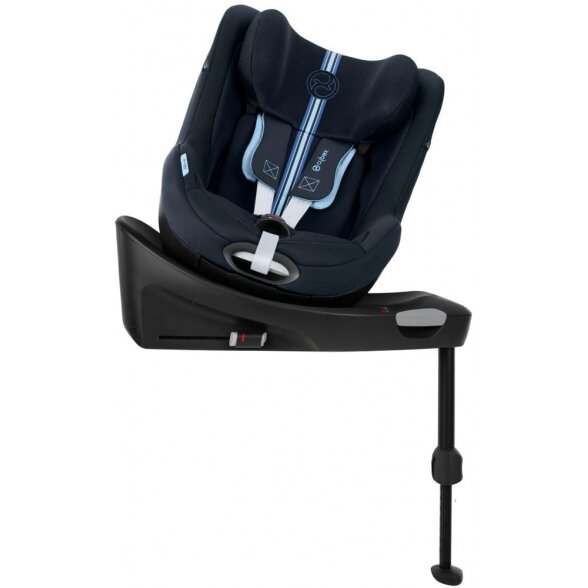 Cybex Sirona Gi i-Size - pasukama automobilinė kėdutė 360­° ~ 0-18 kg | PLUS Ocean Blue 2