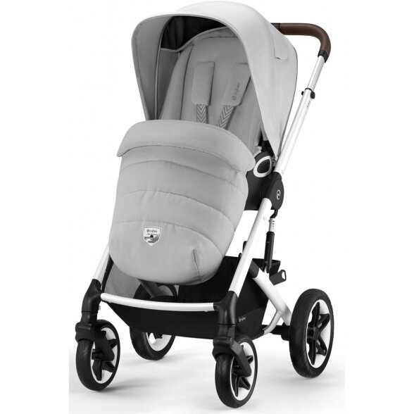 Cybex Talos S Lux 2.0 - bekelės sportinukas | SLV Lava Grey 5