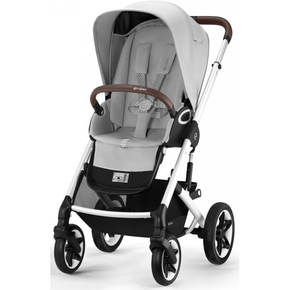 Cybex Talos S Lux 2.0 - bekelės sportinukas | SLV Lava Grey