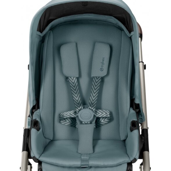 Cybex Talos S Lux 2.0 - bekelės sportinukas | TPE Sky Blue 2