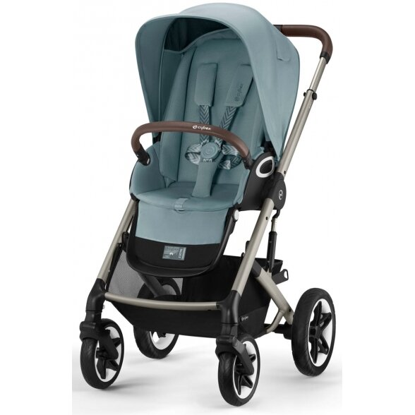 Cybex Talos S Lux 2.0 - bekelės sportinukas | TPE Sky Blue