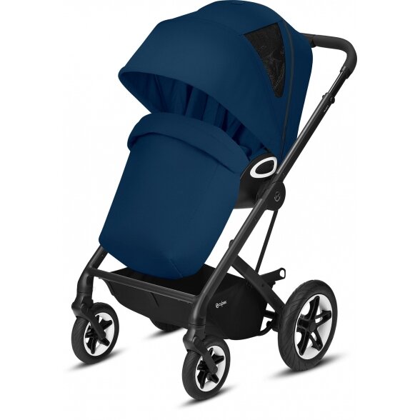 Cybex Talos S Lux daugiafunkcinis vežimėlis| BLK Navy Blue 1