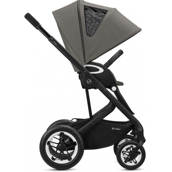 Cybex Talos S Lux - daugiafunkcinis vežimėlis, komplektas 2in1 su galimybe 3w1 | BLK Soho Grey 3