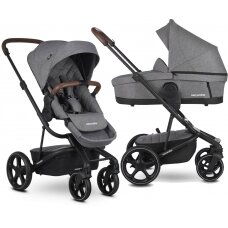 "Easywalker Harvey 3" - daugiafunkcinis vežimėlis, rinkinys "2-in-1" | Premium Diamond Grey