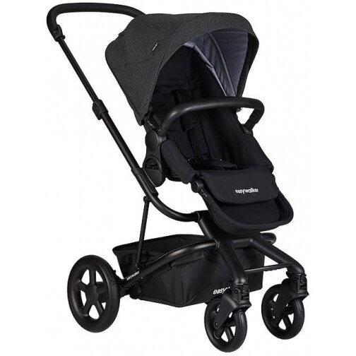 "Easywalker Harvey 2 All Terrain" - daugiafunkcinis vežimėlis, rinkinys "2-in-1" su galimybe "3-in-1" | Night Black 4