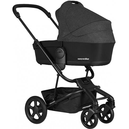 "Easywalker Harvey 2 All Terrain" - daugiafunkcinis vežimėlis, rinkinys "2-in-1" su galimybe "3-in-1" | Night Black 3