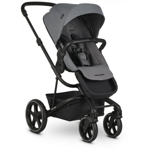 "Easywalker Harvey 3" - daugiafunkcinis vežimėlis, rinkinys "2-in-1" | Fossil Grey 4