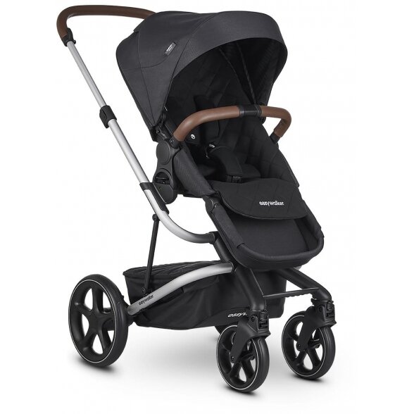 "Easywalker Harvey 3" -daugiafunkcinis vežimėlis, rinkinys "2-in-1" | Premium Jet Black 2