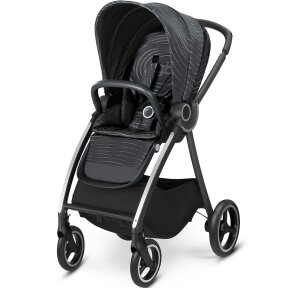 Daugiafunkcinis vaikiškas vežimėlis "GB Maris 2 PLUS" | Lux Black