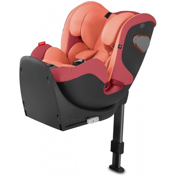 "GB Convy-Fix" automobilinė kėdutė 0-25 kg | Rose Red