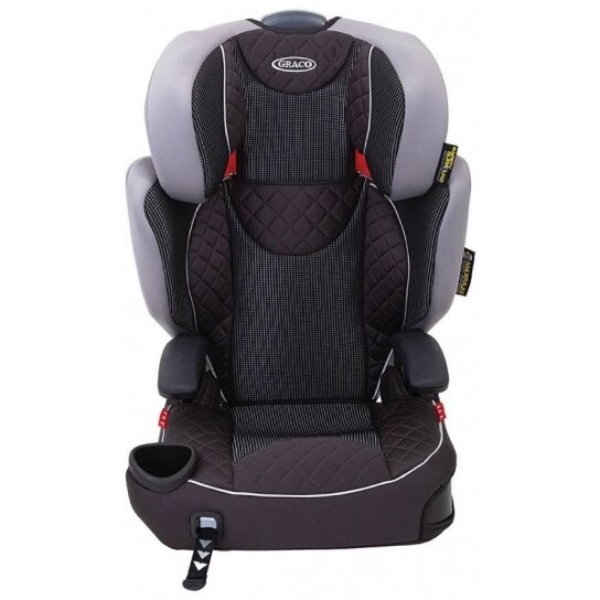 "Graco Affix" - "isofix" automobilinė kėdutė 15-36 kg | Pilka flanelė 1