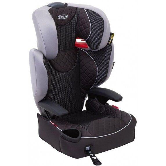 "Graco Affix" - "isofix" automobilinė kėdutė 15-36 kg | Pilka flanelė