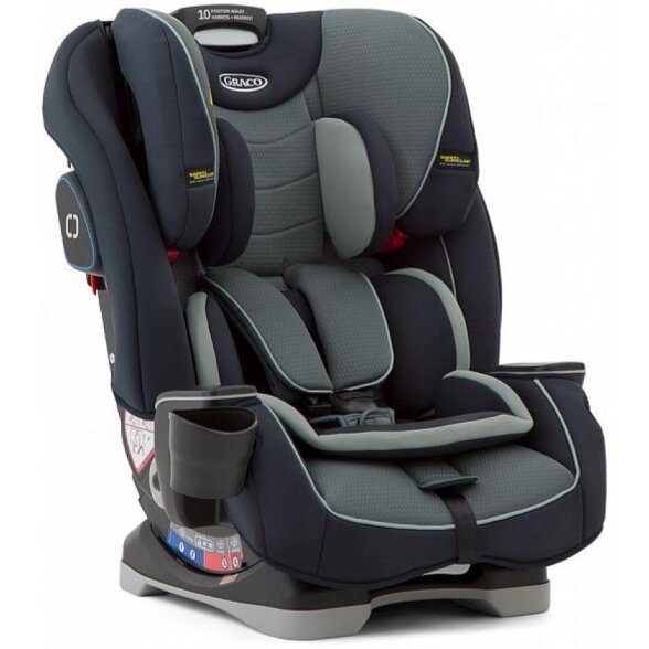 "Graco Slimfit" automobilinė kėdutė 0-36 kg | Deep Sky