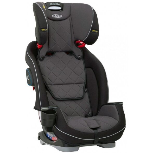 "Graco Slimfit LX" automobilinė kėdutė 0-36 kg | Juoda 5