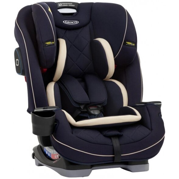 "Graco Slimfit LX" automobilinė kėdutė 0-36 kg | Eclipse